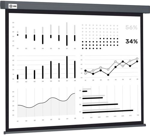 Проекционный экран CACTUS Wallscreen 180x180 CS-PSW-180X180-SG