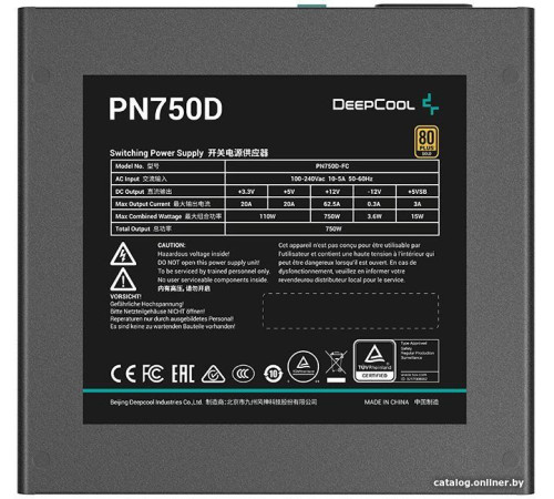 Блок питания DeepCool PN750D V2