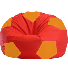 Кресло-мешок Flagman Мяч Стандарт М1.1-176 красный/оранжевый