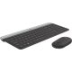Клавиатура + мышь Logitech MK470 Slim Wireless Combo 920-009206 графитовый