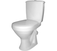 Унитаз Оскольская керамика Суперкомпакт белый, косой выпуск