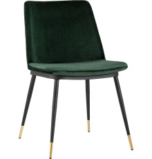 Стул Stool Group Мелисса велюр зеленый