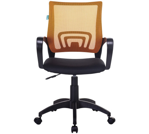 Кресло Бюрократ CH-695NLT черный/оранжевый