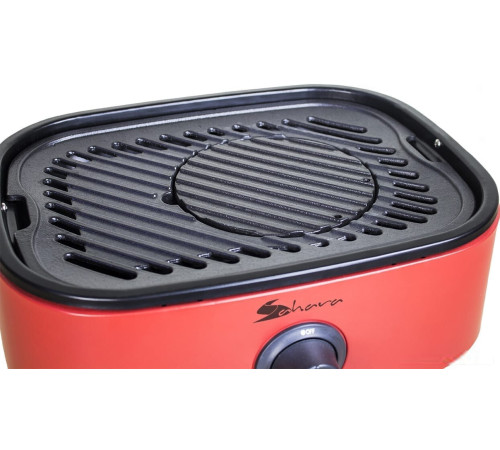 Портативный газовый гриль Sahara Mini BBQ кремовый