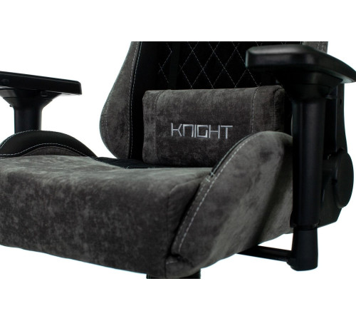 Игровое геймерское кресло Zombie Viking 7 Knight ткань/экокожа, черный