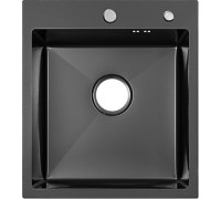 Кухонная мойка ARFEKA ECO AR 450*500 BLACK PVD NANO