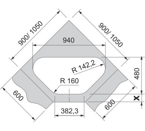 Кухонная мойка Franke Antea AZG 661-E миндаль