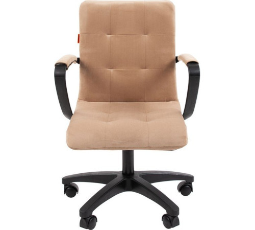 Офисное кресло CHAIRMAN 030 ткань, Т-10 бежевый/пластик/ролик PU