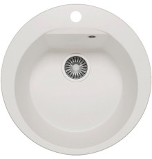 Кухонная мойка Polygran Atol-520 белый хлопок 36