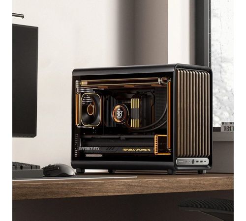 Корпус Jonsbo D33 Wood черный