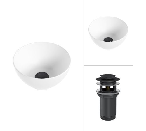 Умывальник Lauter 21601E + клапан 21190B