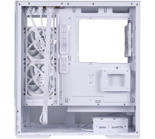 Корпус 1stPlayer CV7 ARGB CV7-WH-2FAR-W-2FH7R-W-1FH7-W белый