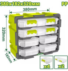 Набор системных контейнеров Dyllu DTTB8346