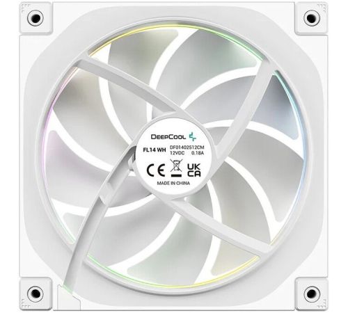 Вентилятор для корпуса DeepCool FL14 WH R-FL14-WHAPN1-G