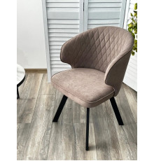 Стул с подлокотниками M-City Skat 670M05340 B5 капучино/черный