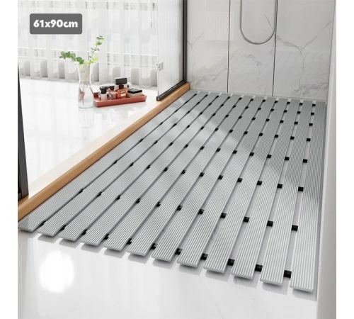 Коврик для ванной Saniteco C0013825B серый