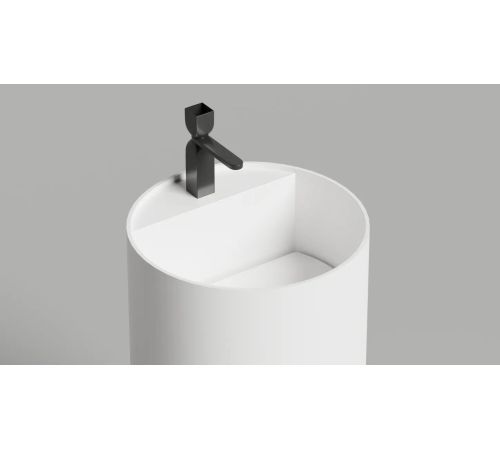 Умывальник Salini Armonia Round Top 01 130411TG S-Sense, глянцевый