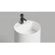 Умывальник Salini Armonia Round Top 01 130411TG S-Sense, глянцевый
