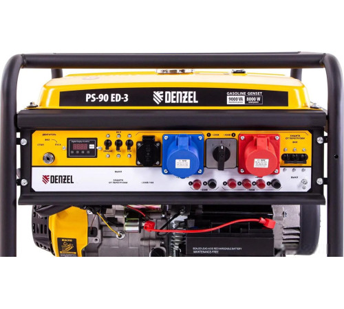 Бензиновый генератор Denzel PS 90 ED-3