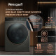 Стирально-сушильная машина Weissgauff WMD 58411 Direct Drive Inverter Premium Steam Grey
