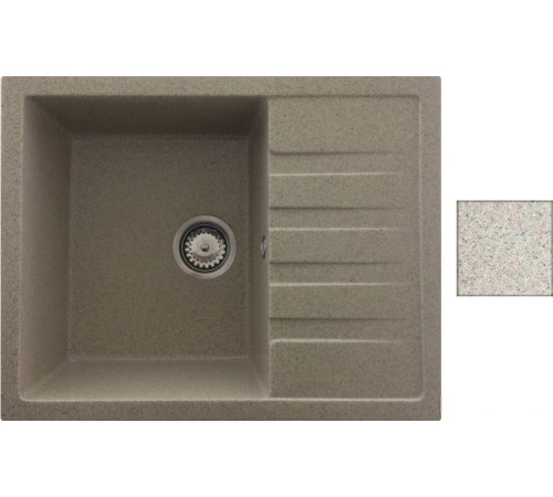 Кухонная мойка БелЭворс Vega темно-бежевый