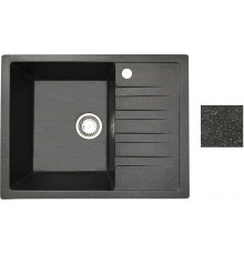 Кухонная мойка БелЭворс Vega L черный, без сифона