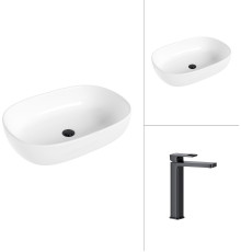 Умывальник Lauter 21836 + Cascade 21СК0655BS