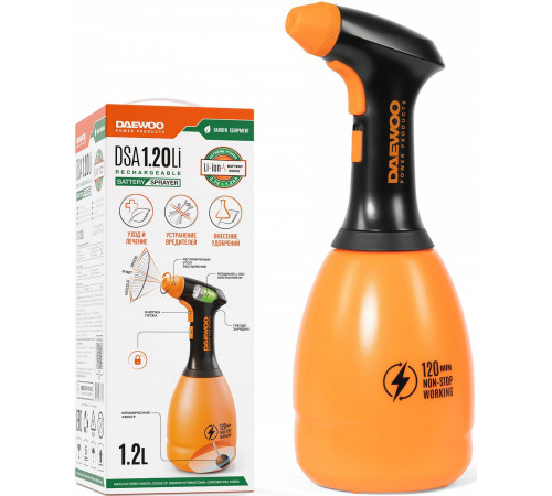 Аккумуляторный опрыскиватель Daewoo Power DSA 1.20Li