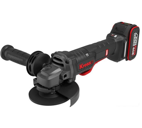 Угловая шлифмашина Kress KUH04 с 2-мя АКБ, кейс