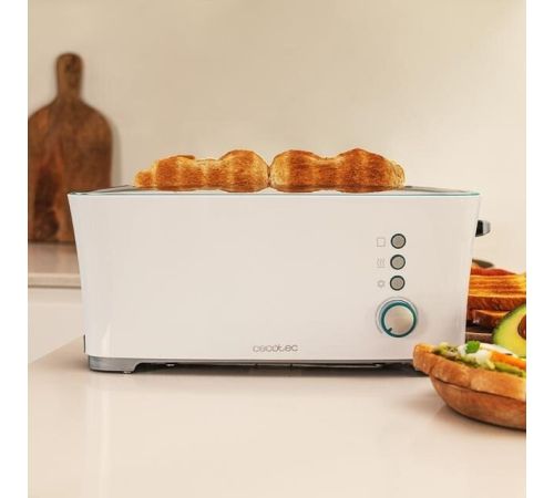 Тостер Cecotec Toast&Taste Extra W белый