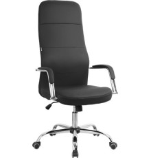 Офисное кресло King Style SHL-16 Glance PU Chrome черный