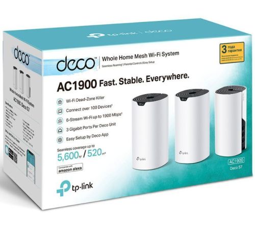 Wi-Fi система TP-Link Deco S7 3 шт