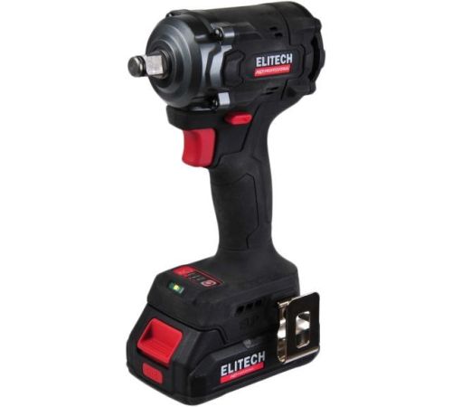 Гайковерт ELITECH HD Professional CW 2004SL E2201.056.01 с 2-мя АКБ 2 Ач, кейс