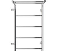 Полотенцесушитель El-term Лион с полкой П5 500x700 боковое подключение 500, левый