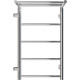 Полотенцесушитель El-term Лион с полкой П5 500x700 боковое подключение 500, левый