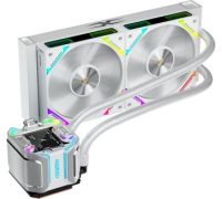 Система жидкостного охлаждения для процессора 1stPlayer X-240 белый