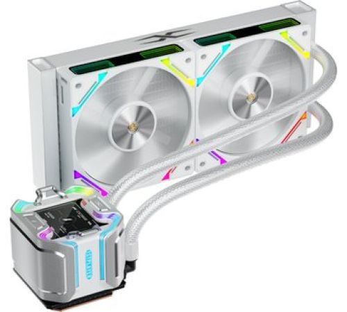 Система жидкостного охлаждения для процессора 1stPlayer X-240 белый