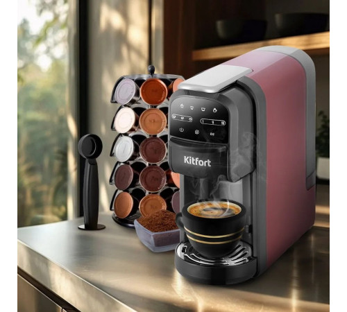 Рожковая кофеварка Kitfort KT-7657