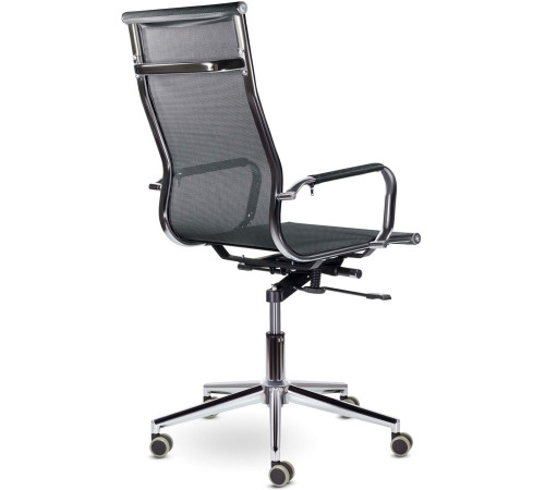 Кресло Brabix Premium Net EX-533 хром/сетка черная