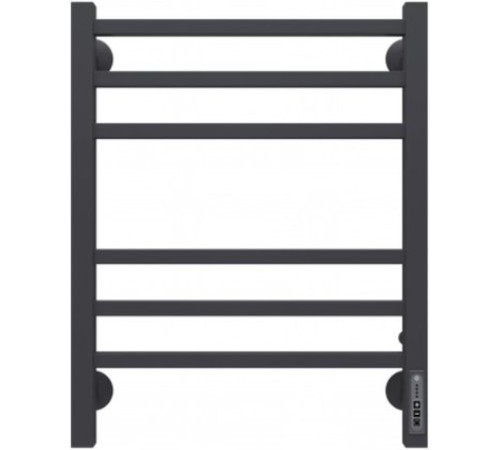 Полотенцесушитель TERMINUS Ватикан электро КС П6 с диммером 450x600, черный