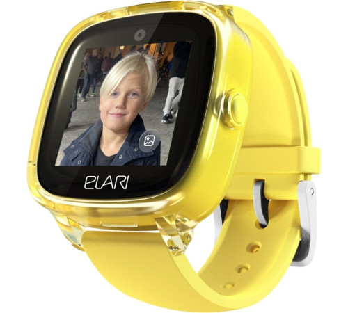 Детские умные часы Elari KidPhone Fresh 4G желтый