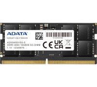 Оперативная память ADATA 8ГБ DDR5 SODIMM 4800 МГц AD5S48008G-S
