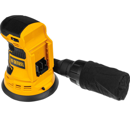 Эксцентриковая шлифмашина Denzel COS-125-0 без АКБ