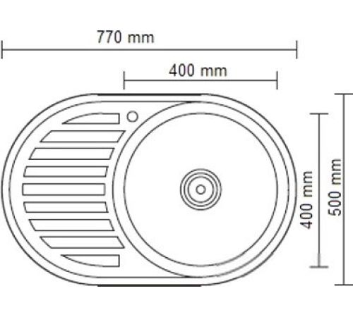 Кухонная мойка Ledeme L87750-6R