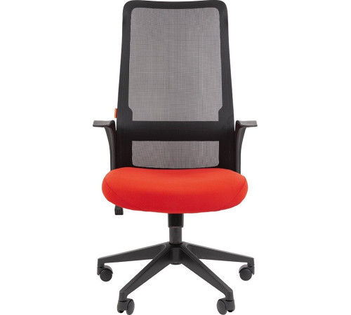 Офисное кресло CHAIRMAN 573 черный/красный