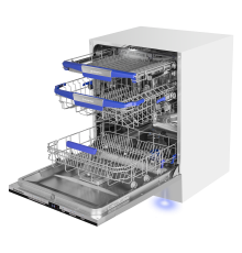 Встраиваемая посудомоечная машина MAUNFELD MLP60230 Light Beam Inverter Wi-Fi