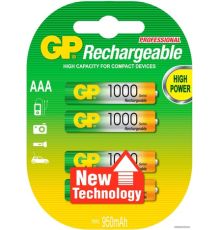 Аккумулятор GP AAA 950mAh 4 шт. 100AAAHC