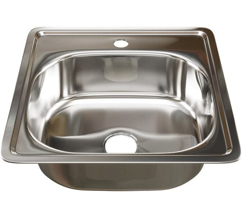 Кухонная мойка Mixline 528187 полированная, 0.6 мм