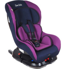 Детское автокресло BamBola Bambino Isofix фиолетовый/синий