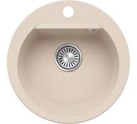 Кухонная мойка Polygran Atol-460 кремовый
